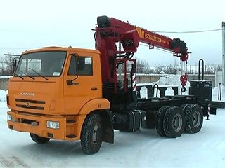 Седельный тягач КАМАЗ 43118-3027-50 с КМУ Галичанин 150