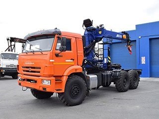 Седельный тягач КАМАЗ 43118-3027-50 с КМУ АНТ 15-5ТЛ (032)