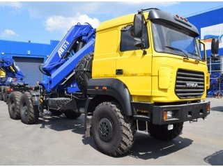 Седельный тягач Урал 4320-4972-82Е5 с КМУ АНТ 22-3 (006)