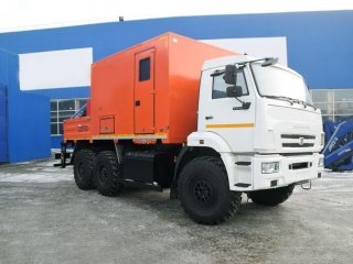 Грузопассажирский автобус КАМАЗ 43118-3027-50 с КМУ АНТ 5-2