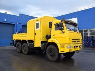 Грузопассажирский автобус КАМАЗ 43118-3011-50 с КМУ АНТ 5-2 (042)