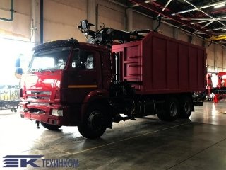Металловоз КАМАЗ 65115-3094-48 с КМУ VM10L74М