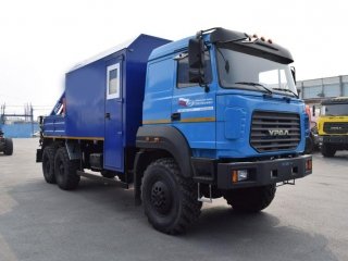Передвижная мастерская Урал 4320-4972-82Е5 с КМУ АНТ 4.4-1