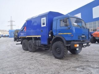 Передвижная мастерская КАМАЗ 43118-013-10 с КМУ АНТ 8.5-2