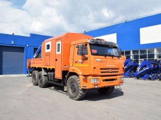 Передвижная мастерская КАМАЗ 43118-3059-46 с КМУ АНТ 4.4-1