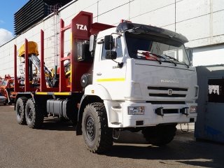 Сортиментовоз КАМАЗ-43118 с КМУ ОМТЛ-97-04