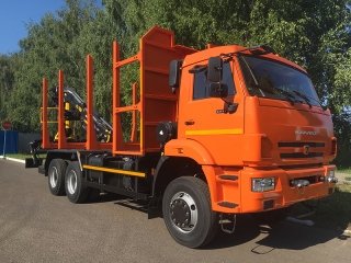 Сортиментовоз КАМАЗ 65111-3090-50 с КМУ VM10L74