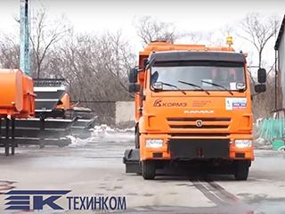 Распределитель дезсредств на шасси КАМАЗ-65115