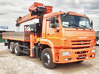 Hangil HGC 1235 на шасси КАМАЗ 6520