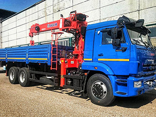Kanglim KS1256G-II на шасси КАМАЗ-6590