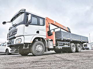 HANGIL HGC 976 на шасси SHACMAN X3000