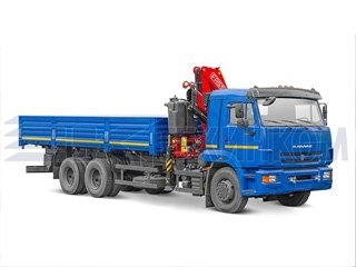 Fassi F 215A.0.22 на шасси КАМАЗ-65117