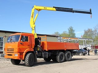 HYVA HB 150E-2 на шасси КАМАЗ 43118