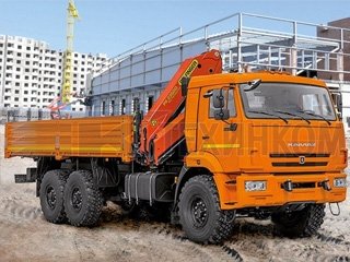 Palfinger PK 23500A на шасси КАМАЗ-43118