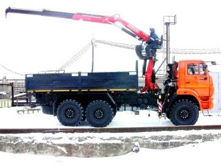 Fassi F110A.0.22 на шасси КАМАЗ 43118