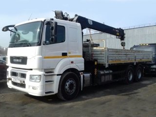 Hiab 190 TM на шасси КАМАЗ 65207