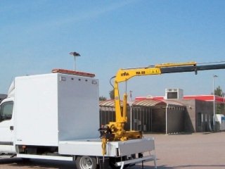 Установка КМУ HYVA HA 22 E1