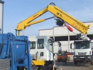 Установка КМУ HYVA HB 70 E1