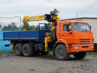 Soosan SCS 746L TOP на шасси КАМАЗ-43118