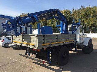 Ямобур DH Super 3000 на шасси ГАЗ-33088 (33081)