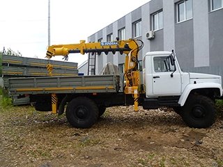 Ямобур Soosan SAC 2501 на шасси ГАЗ-33081