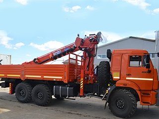 Ямобур Kanglim 2056 на шасси КАМАЗ 43118