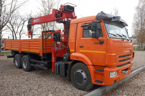 Бортовой автомобиль с КМУ 6590-160723-48 (фото)