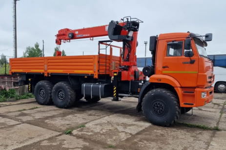 Бортовой автомобиль с КМУ 6591-12006А-48 (фото)