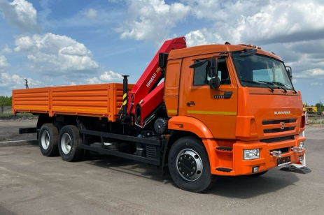 Бортовой автомобиль с КМУ 6590-111823-48 (фото)