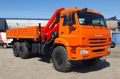 Бортовой автомобиль с КМУ 6591-33591-50 (фото)