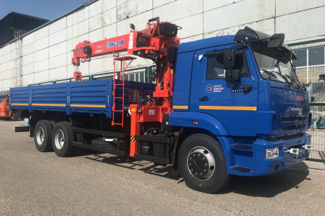 Бортовой автомобиль с КМУ 6590-120953-48 (фото)