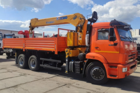 Бортовой автомобиль с КМУ 6590-151350-56 (фото)