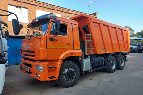 Самосвал строительный НЕФАЗ 6520-3026041-53 (фото)