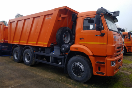 Самосвал строительный НЕФАЗ 6520-6014-49 (фото)