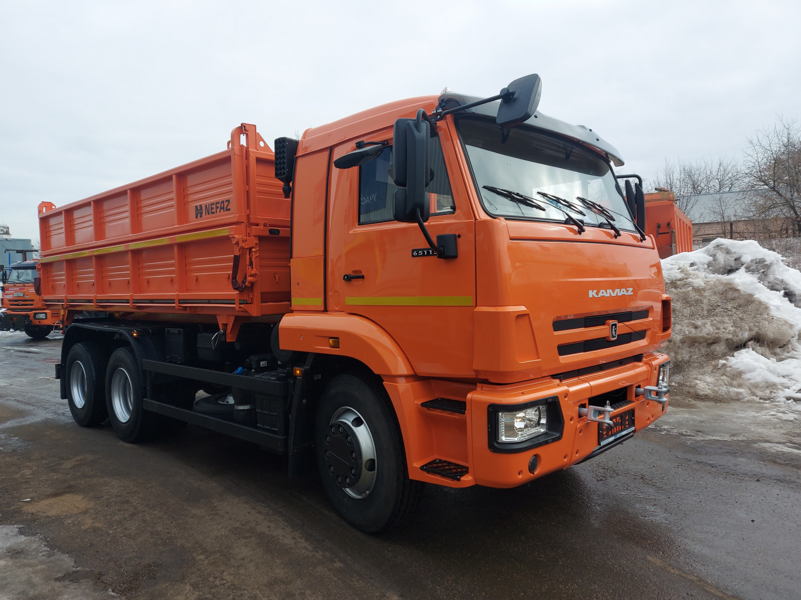 Фото №1: Сельскохозяйственный самосвал НЕФАЗ 45143-7012-56 на шасси КАМАЗ 65115-4063-56
