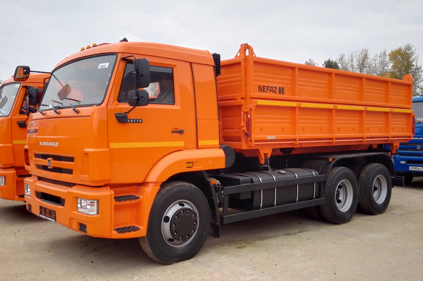 Фото №1: Сельскохозяйственный самосвал НЕФАЗ 45143-6012-48 на шасси КАМАЗ 65115-3063-48
