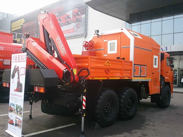 Фото №6: Установка КМУ Fassi F155A.0.22