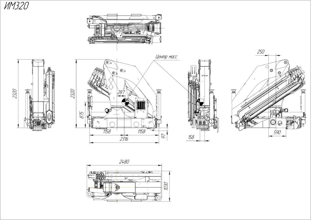 Фото №5: Установка КМУ ИНМАН IM 320