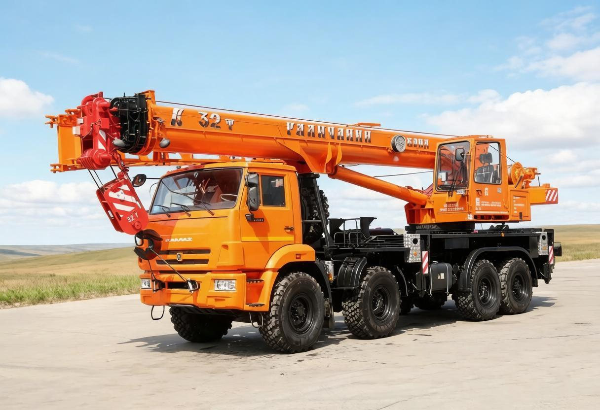Фото №1: Автокран "Галичанин" КС-55713-5Л-1 на шасси КАМАЗ 43118-3011-48