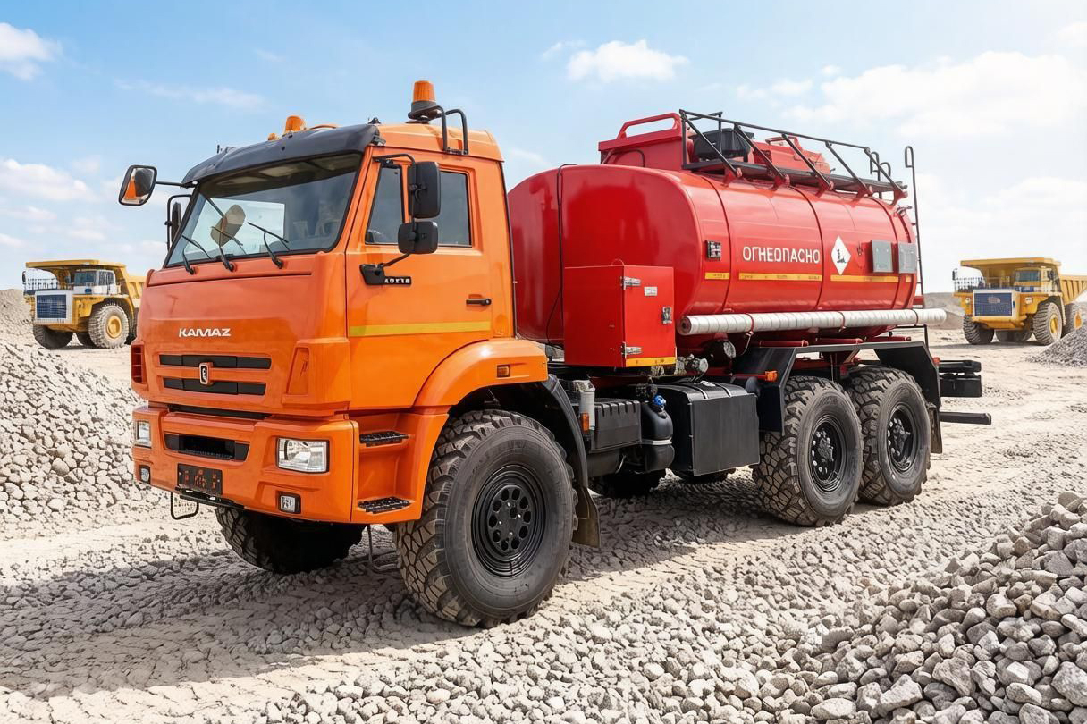 Фото №1: Автотопливозаправщик 707445-43027-48 на шасси КАМАЗ 43118-3027-48 10 куб. м
