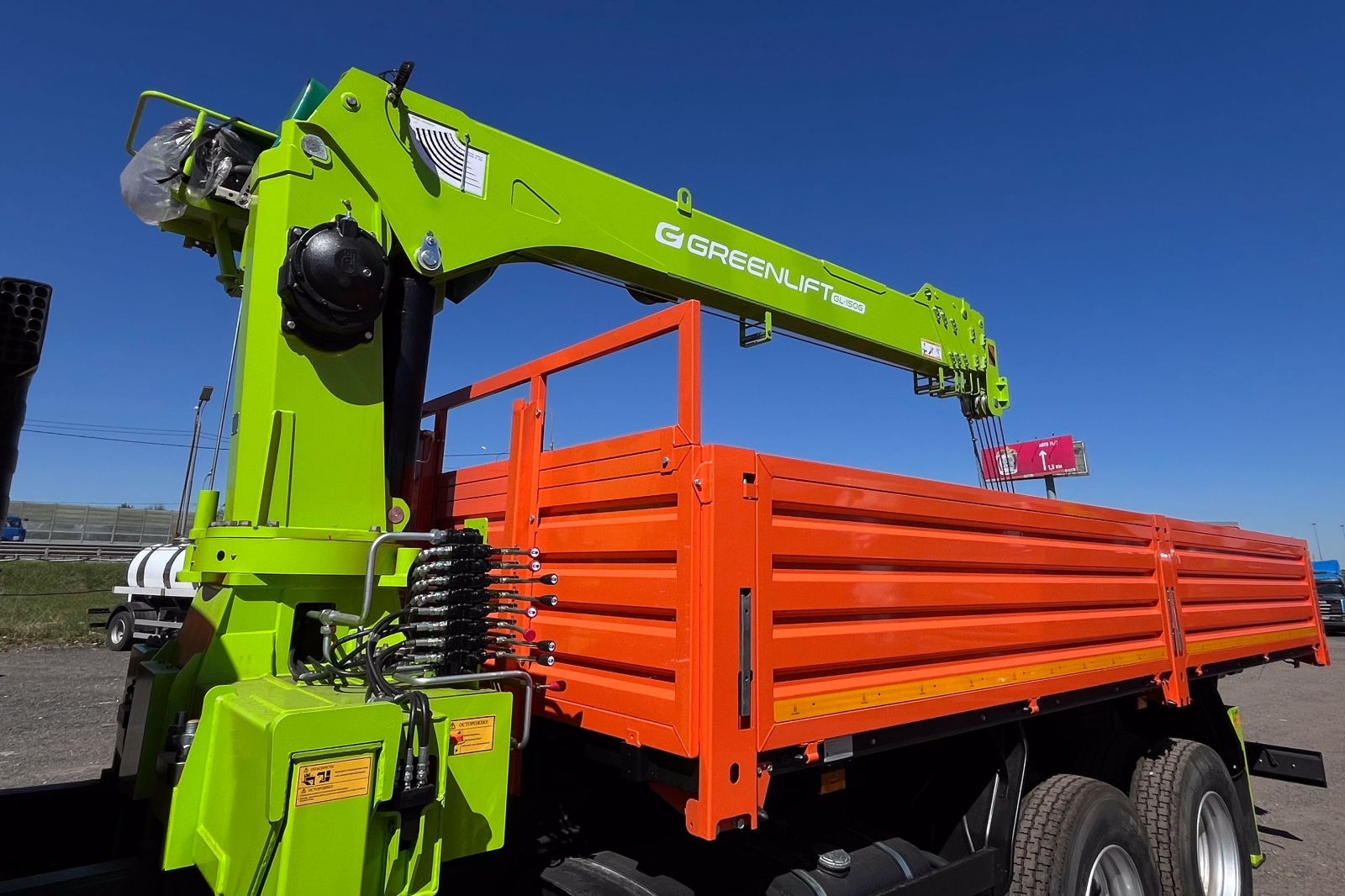 Фото №2: Установка КМУ Greenlift GL-1806