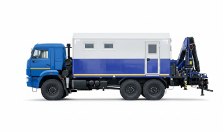 Автомобиль-мастерская с КМУ