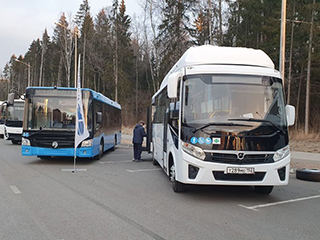Новые автобусы в Обнинске — презентация от ТЕХИНКОМ