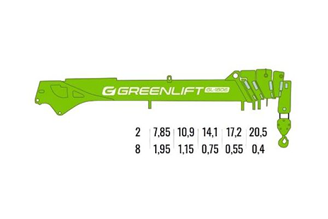 Установка КМУ Greenlift GL-1806 (фото)